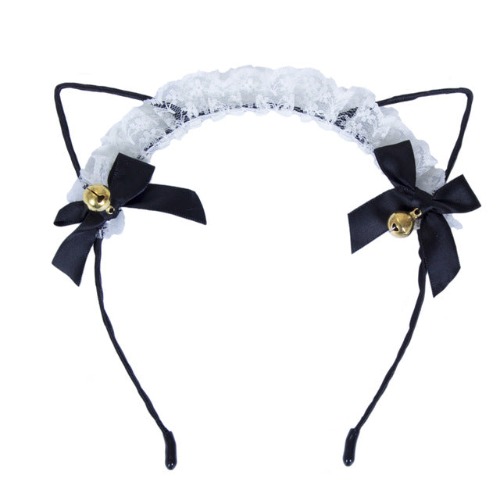 Kawaii Neko Headband - White