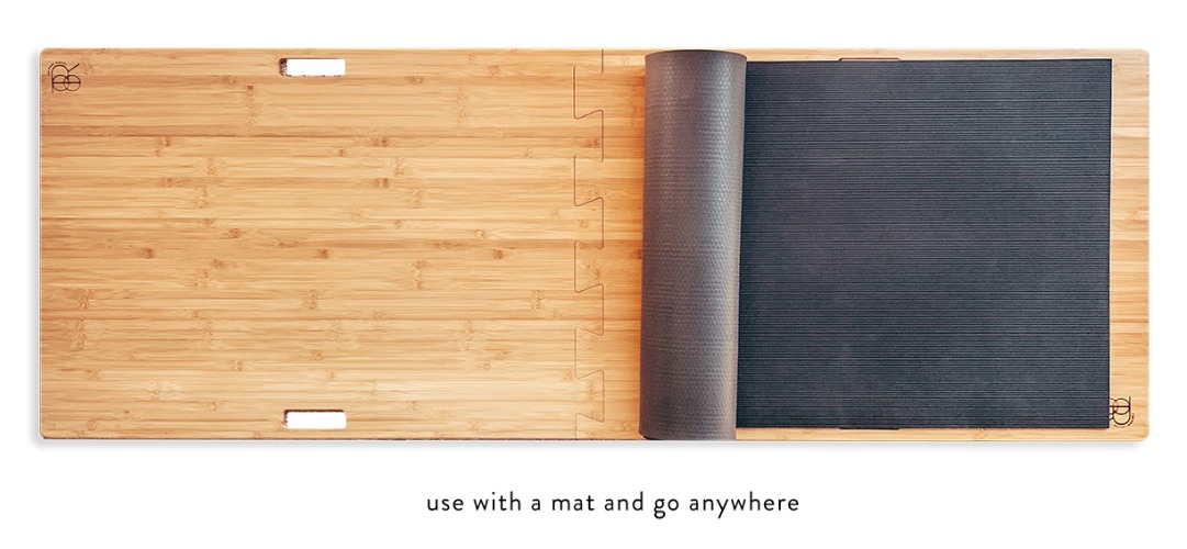 Yoga Platform | Portable, Bamboo