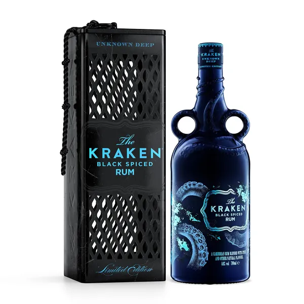 Kraken Black Spiced Rum Limited Edition Deep Sea Bioluminescence 70 cl