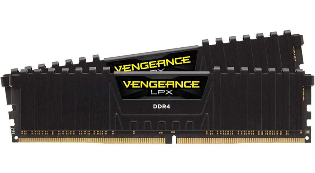Corsair 163301 Vengeance LPX 32 GB (2 x 16 GB) DDR4 3200 MHz C16 XMP 2.0 High Performance Desktop Memory Kit, Black