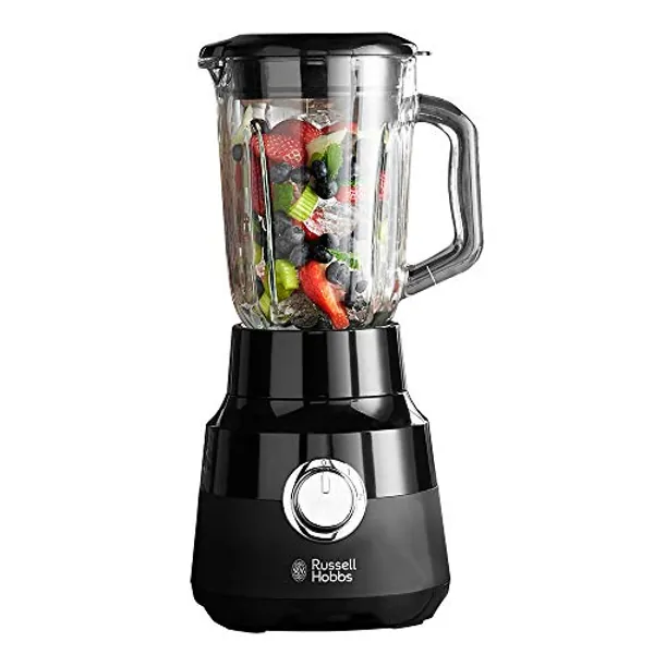 Russell Hobbs 24722 Desire Jug Blender, 1.5 Litre Smoothie Maker and Soup Liquidiser, Matte Black, 650 W - Single
