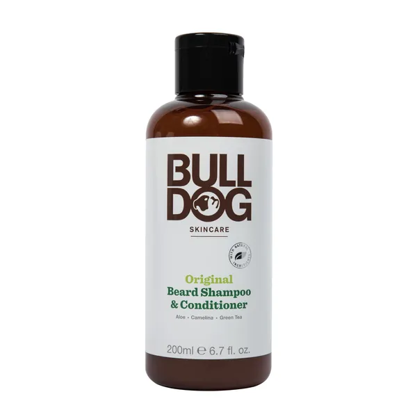 Bulldog Original 2-in-1 Beard Shampoo and Conditioner, 200ml