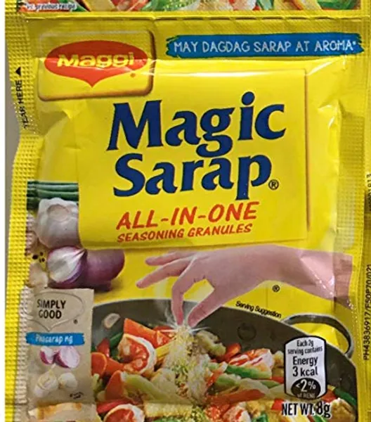 MAGGI - Magic Sarap - ALL IN ONE SEASONING GRANULES - Made with natural flavors - 24 x 8 g / Product of the Philippines
