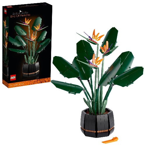 LEGO 10289 Botanical Collection Bird of Paradise, Flowers and Plants Model, DIY Set for Adults