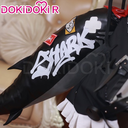 DokiDoki-R Game Zenless Zone Zero Cosplay Ellen Joe Costume Victoria Housekeeping Co. Shark Girl Maid | Tail Only-Order Processing Time Refer to Description Page