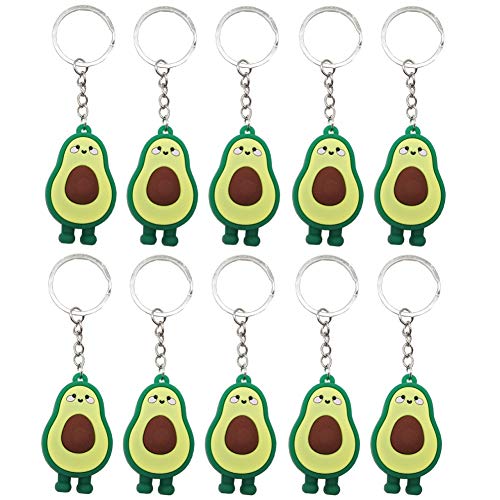 Avocado Keychains 10Pcs