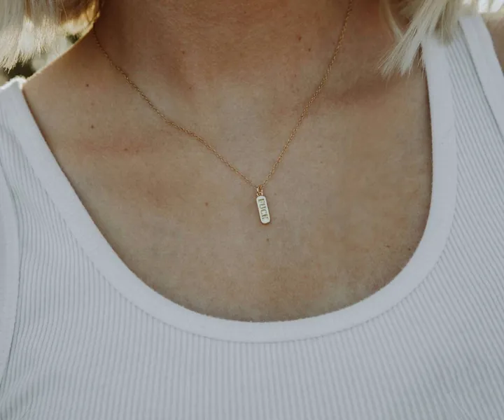Curse Word Charm Necklace