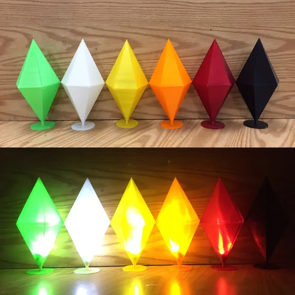 Sims Life Size (LED) Plumbob Diamond 3.0 ( cosplay, halloween, comiccon )
