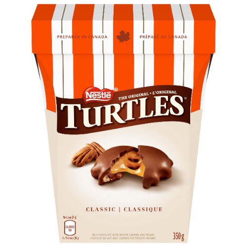 Nestle the Original Turtles 100% Pecan 350g/12.34oz Box {Imported from Canada} - 