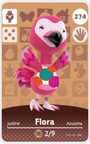 Flora - Villager NFC Card for Animal Crossing New Horizons Amiibo | Default Title