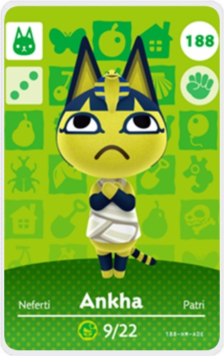 Ankha - Villager NFC Card for Animal Crossing New Horizons Amiibo | Default Title
