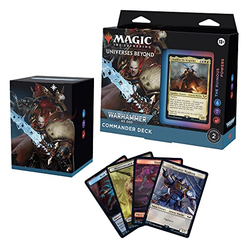 Magic: The Gathering Universes Beyond: Warhammer 40,000 Commander Deck – The Ruinous Powers - The Ruinous Powers