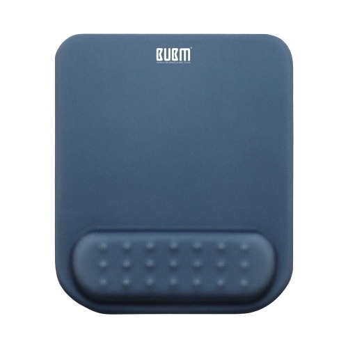 Cloud-Like Comfort Mouse Pad with Wrist Support - Navy Blue