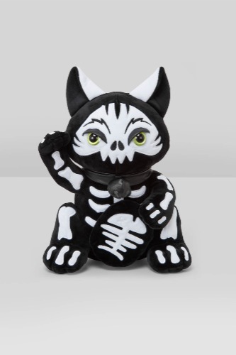 Maneki-Neko: Exo Rift Plush Toy | Onesize / Black / 100% Polyester