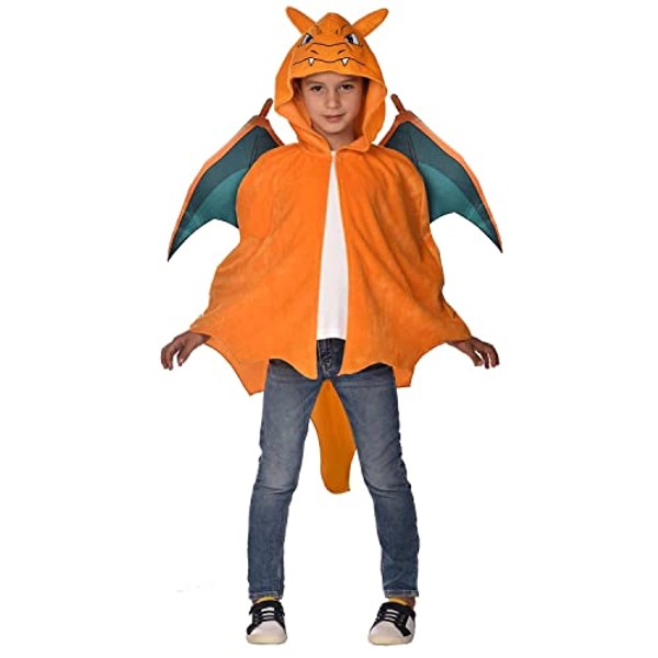 amscan Childs Unisex Official Pokemon Licensed Charizard Fancy Dress Costume Cape