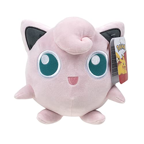 Official & Premium Quality 8-Inch Jigglypuff Plush - Adorable, Ultra-Soft, Plush Toy, Perfect for Playing & Displaying - Gotta Catch ‘Em All - Jigglypuff