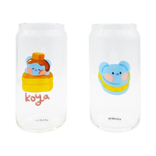 BT21 KOYA Glass Cup Set | Default Title