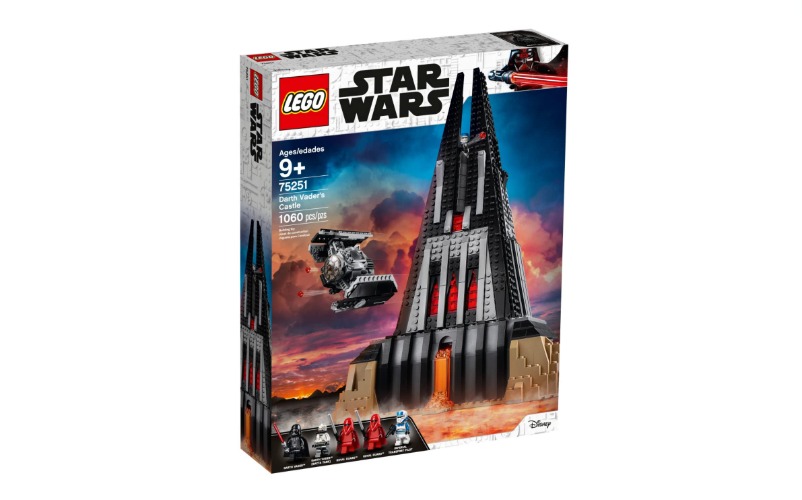 LEGO 75251 Star Wars Darth Vader's Castle，Limited Edition Building Set (1,060 Pieces)