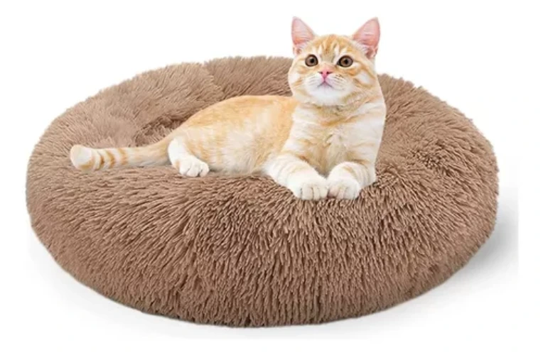 Fluffy Cat Bed - 60cm