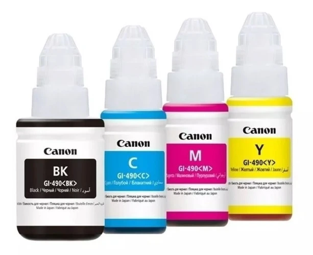 Canon GI-490 ink bottles