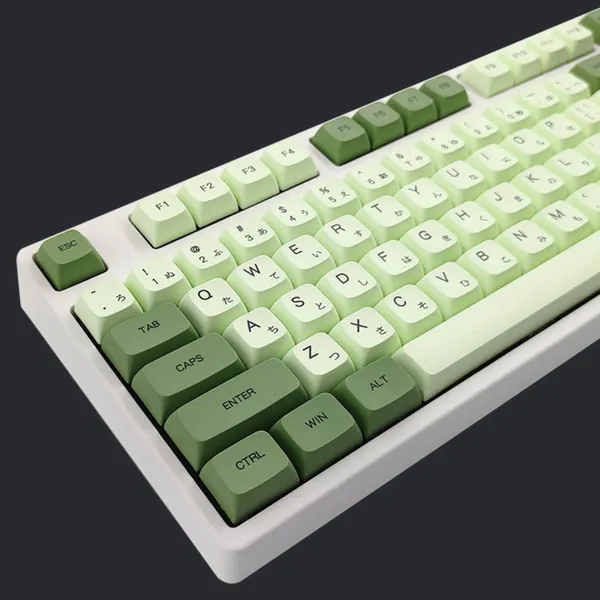  Matcha Keycap Set,123pc 