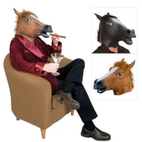Horse Mask- Topeng Kepala Kuda Bahan Latex | Tokopedia