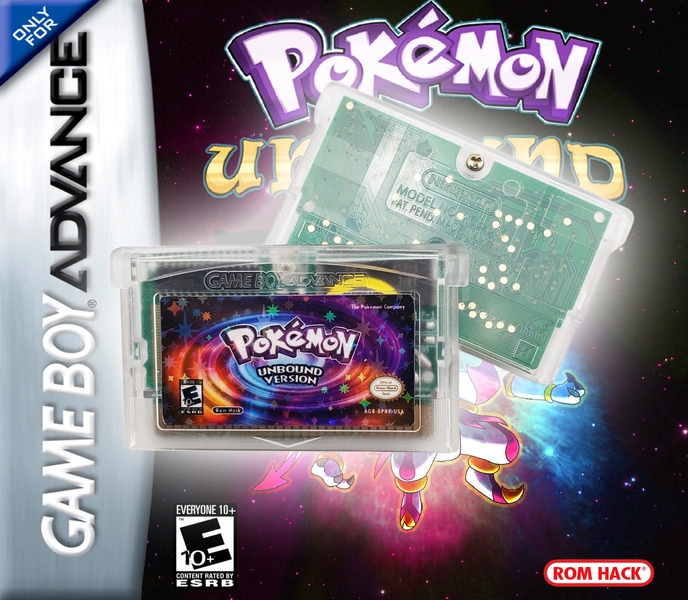 Pokemon Unbound (Game, Case and Manual)
