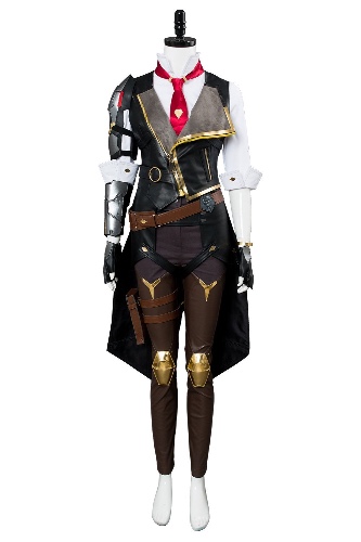 Overwatch Ashe Elizabeth Caledonia Outfit Halloween Carnival Suit Cosplay Costume | Female / M
