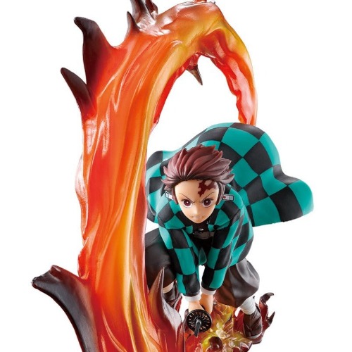 Demon Slayer - Tanjiro Kamado Figure Shake The Sword Burn Your Heart Ichibansho
