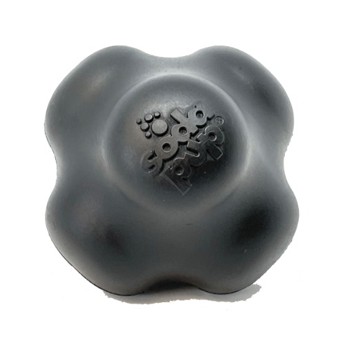 Magnum Crazy Bounce Ultra Durable Rubber Chew & Retrieving Toy - black - Large Crazy Bounce - Magnum Black