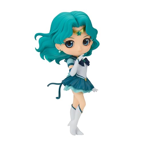 Banpresto - Pretty Guardian Sailor Moon Cosmos The Movie - Eternal Sailor Neptune (ver. B), Bandai Spirits Q Posket Figure - Neptune (Ver. B)