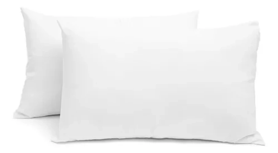 2 Almohadas color Blancos Azteca
