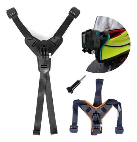 Soporte Cámara Moto Base Casco Adaptador Montura Universal