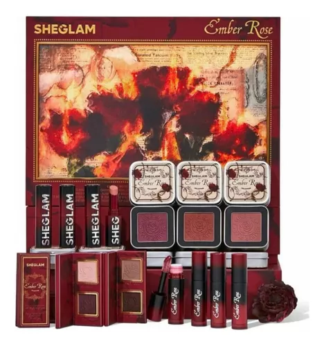 Sheglam Colección De Maquillaje Ember Rose Set Original 
