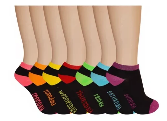 7 Pares De Calcetas Cómodas