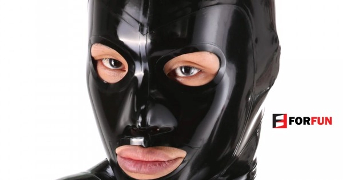 LATEX MASK (with eyes and mouth hole)