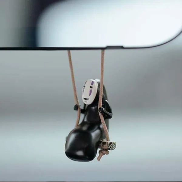 Faceless Car Rear Mirror Pendant