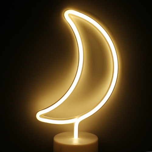 LED Moon Neon Light 