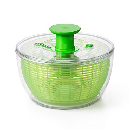 OXO Good Grips Salad Spinner,Green, Large - Green Salad Spinner