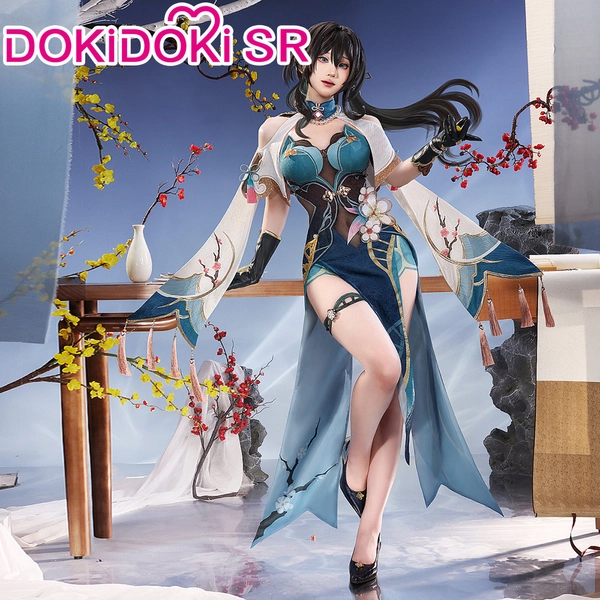 DokiDoki-SR Game Honkai: Star Rail Cosplay Ruan Mei Costume / Shoes Ruanmei | Costume Only-S-PRESALE