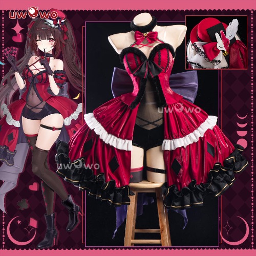 【Pre-sale】Uwowo Honkai Star Rail Fanart Sparkle Its Showtime Cosplay Costume - S