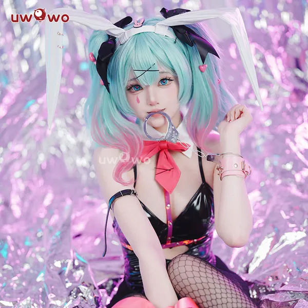 【Pre-sale】Uwowo V Singer Rabbit Hole Bunny Cosplay Costume - S