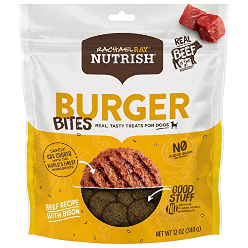Burger Bites Real Meat Dog Treats