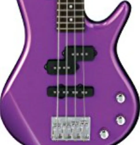 Ibanez Gio SR miKro Short Scale 4 String Electric Bass - Metallic Purple - Metallic Purple - 4-String