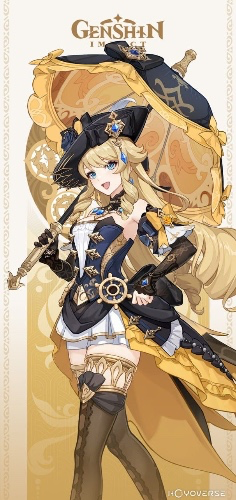 Navia (Genshin Impact) Cosplay