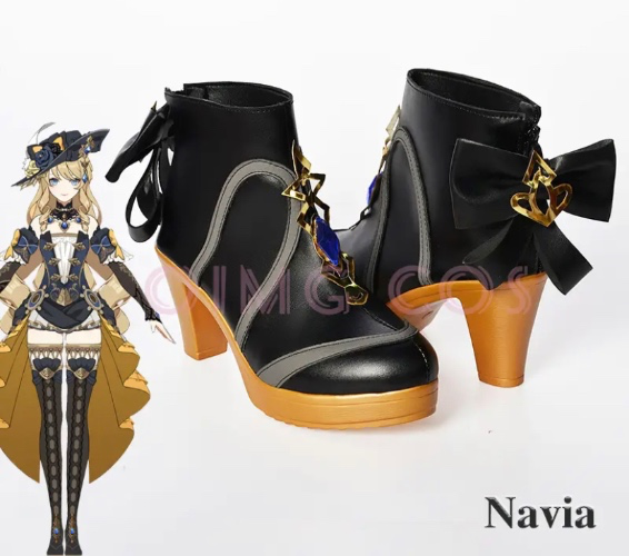 Navia (Genshin Impact) Shoes for Cosplay