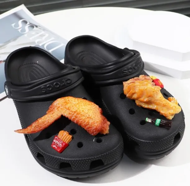 buy chicken jibbitz for my sis LOL