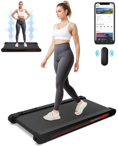 Sperax 3 in 1 Walking Vibration Pad, Under Desk Treadmill with APP, Portable Treadmills for Home/Office, Walking Pad Treadmill with Remote Control