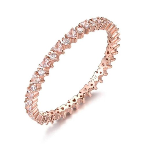 Clara Sparkle Band - Rose Gold / 8