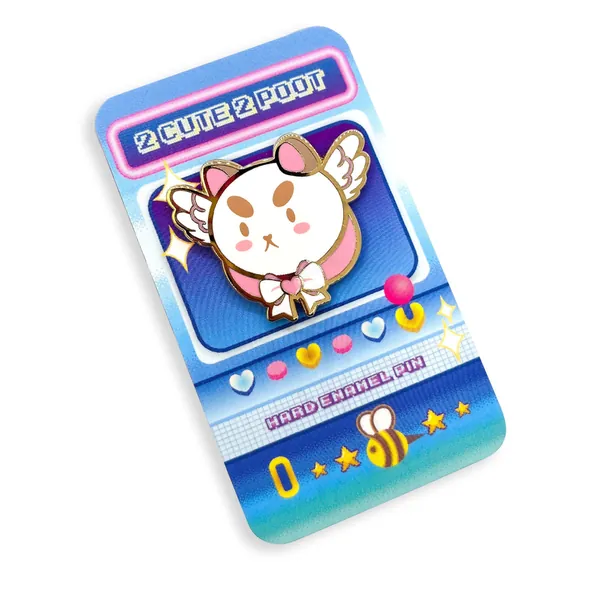  PUPPYCAT from Bee and Puppycat Hard Enamel Gold cast Lapel Pin